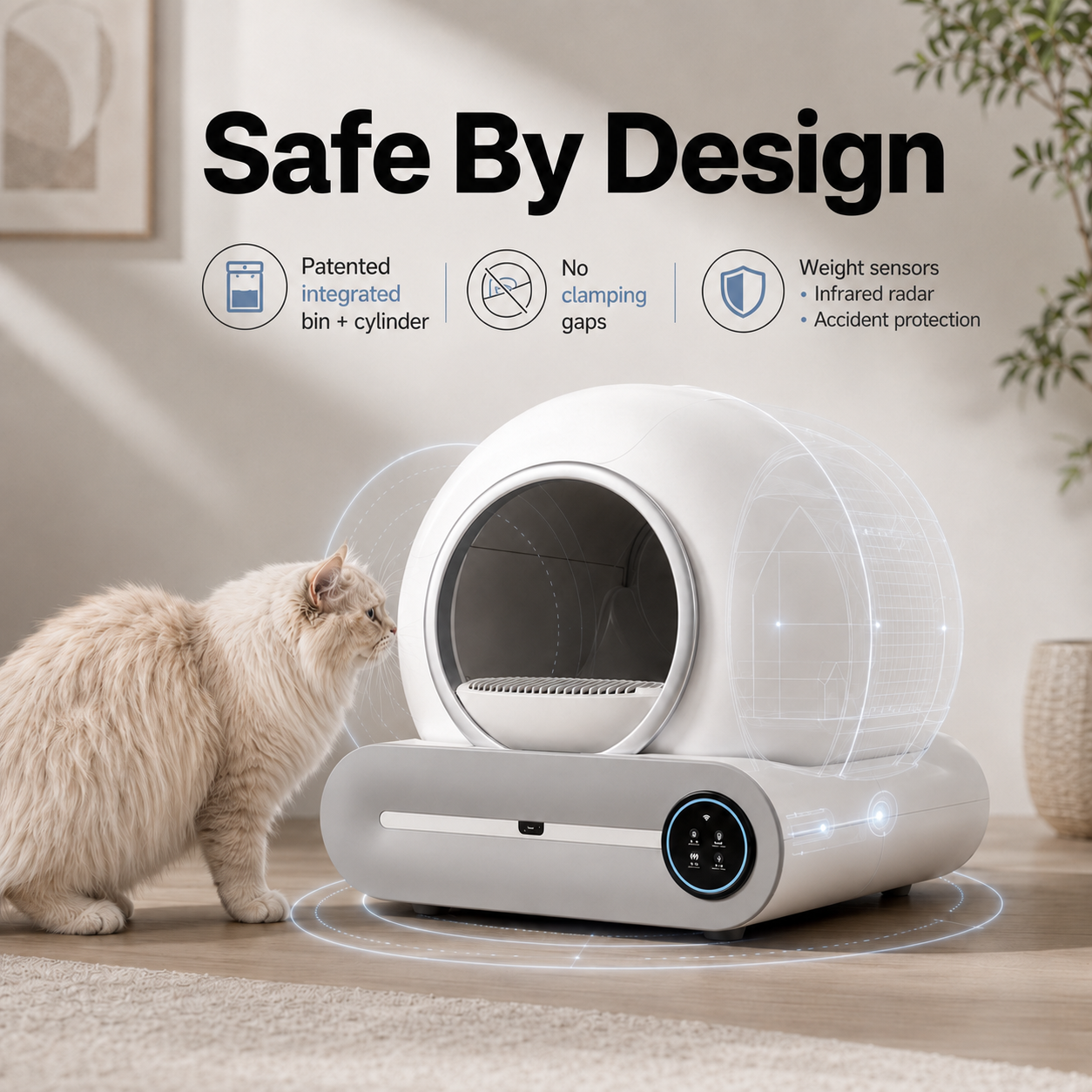 Self Cleaning Cat Litter Box