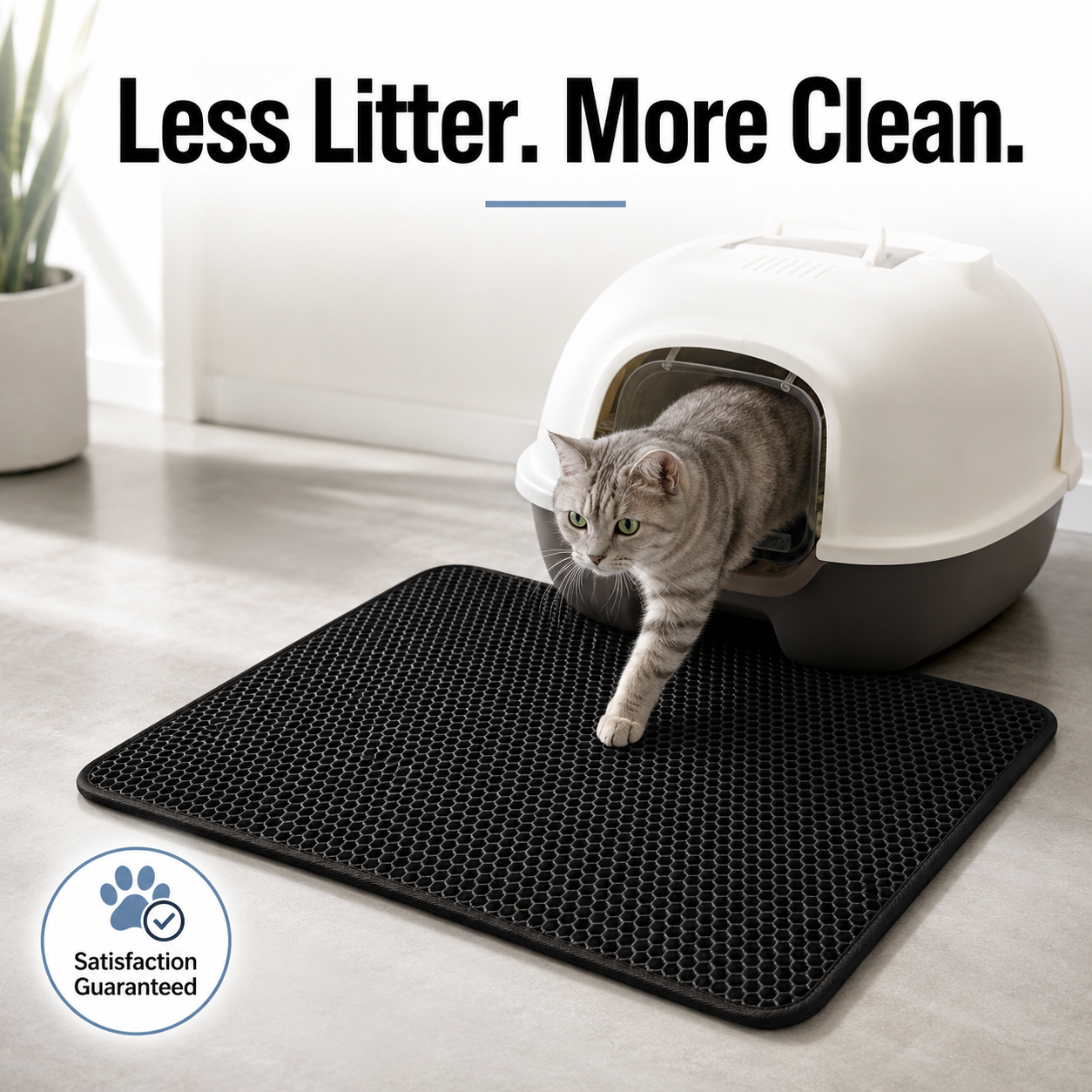 Double-Layer Litter Mat
