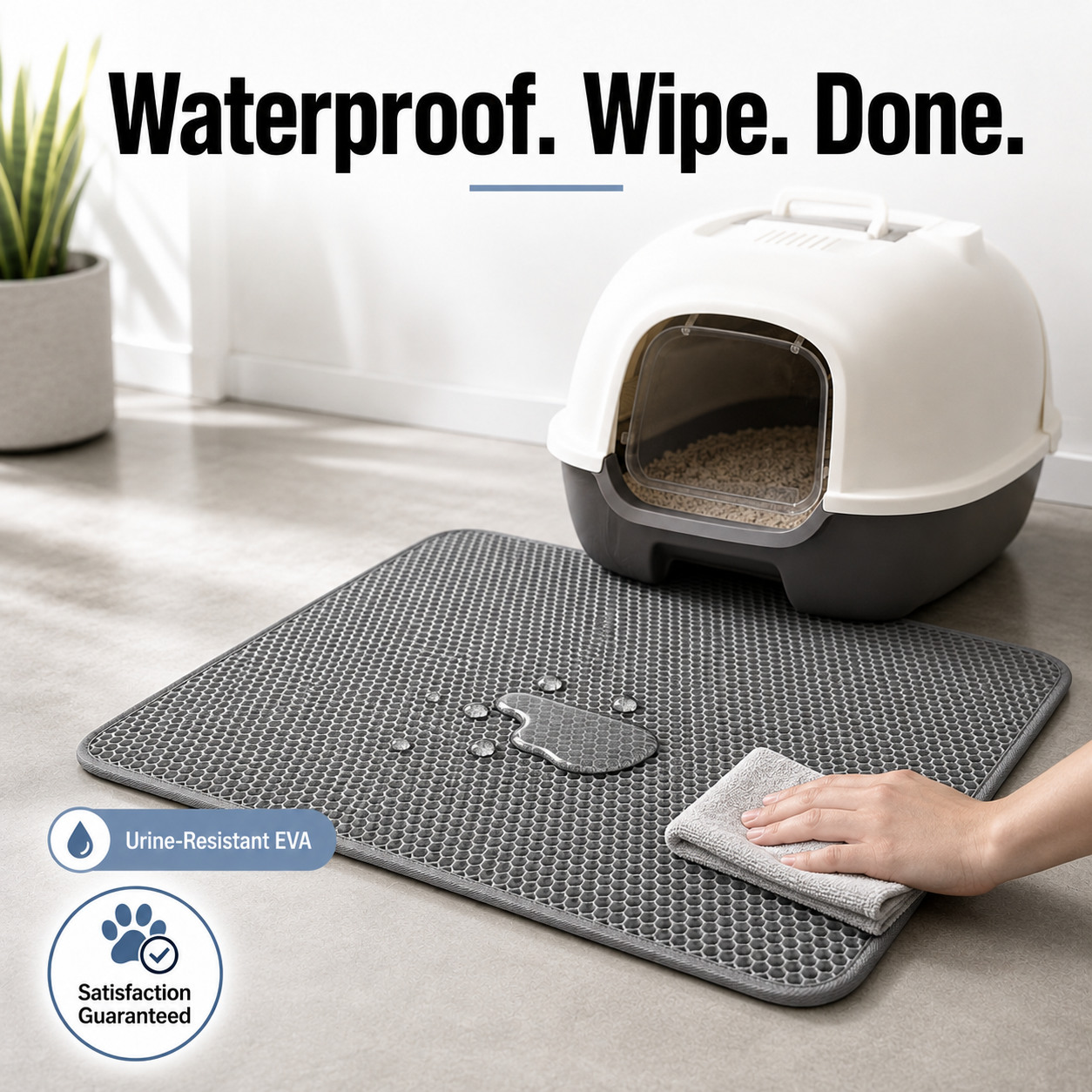 Double-Layer Litter Mat