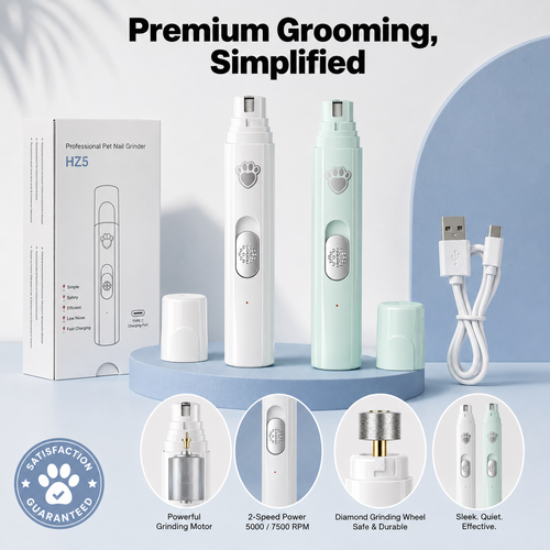 Dual-Speed Pet Nail Grinder
