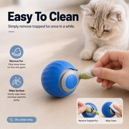 Interactive Motion Cat Toy Ball