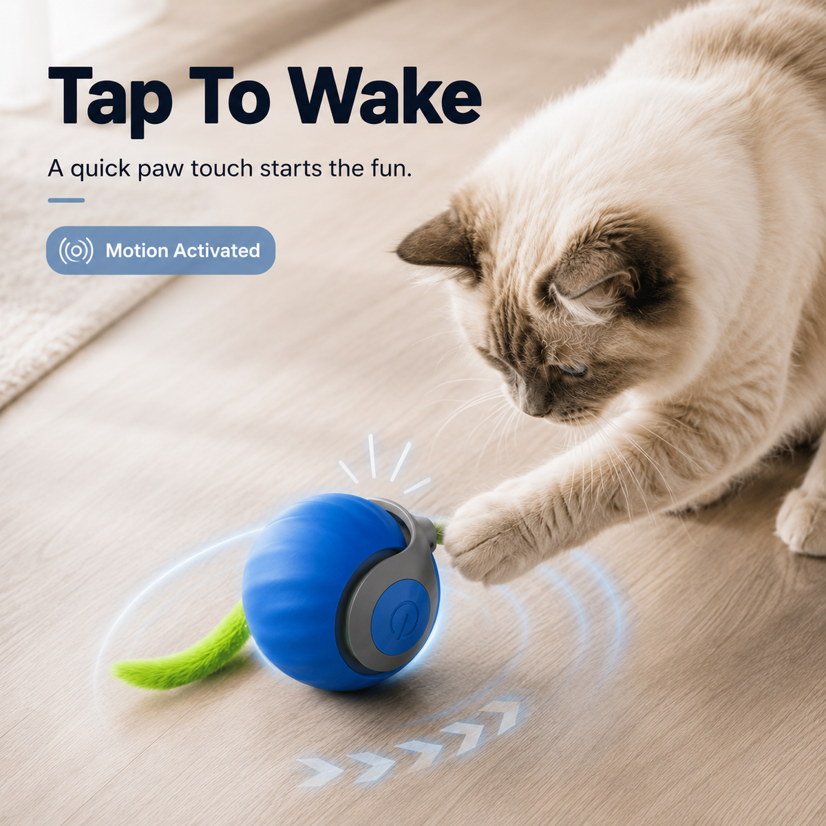 Interactive Motion Cat Toy Ball