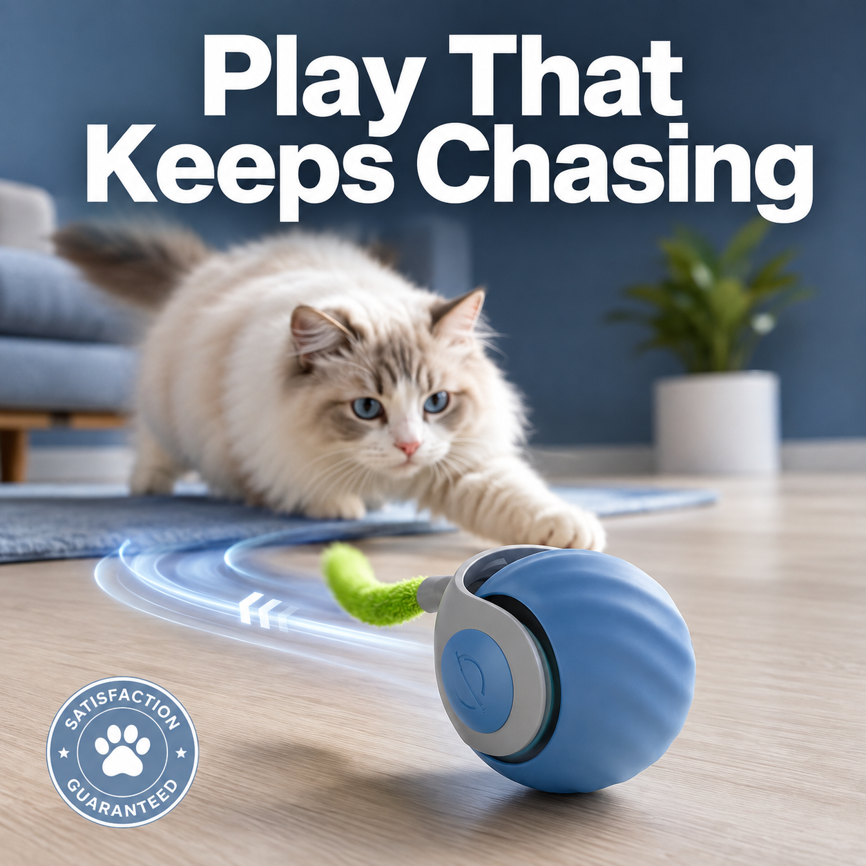 Interactive Motion Cat Toy Ball