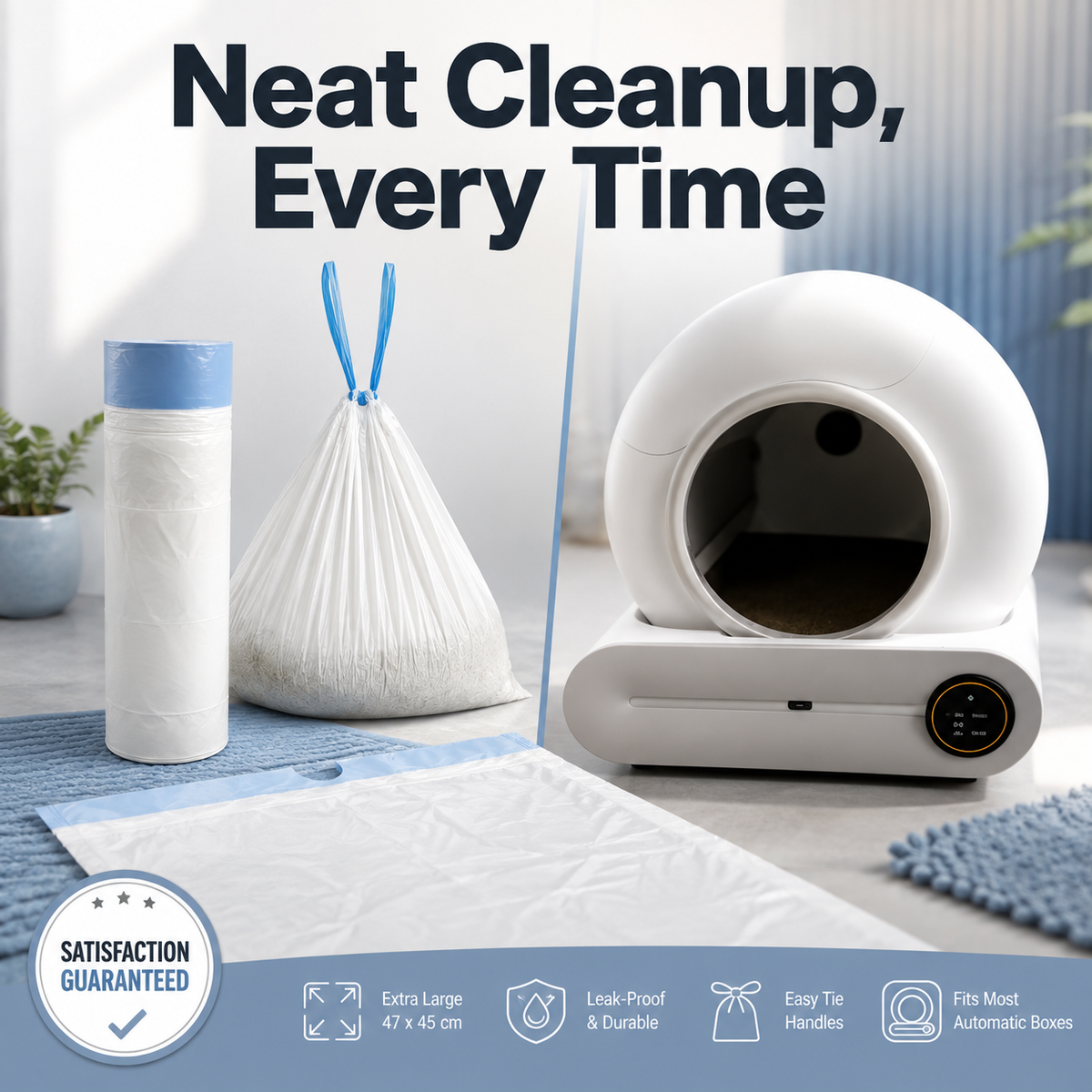 Automatic Litter Box Waste Liners