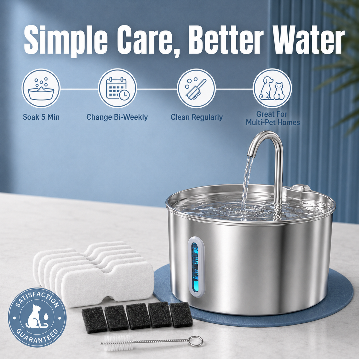 Fountain Filter Set
