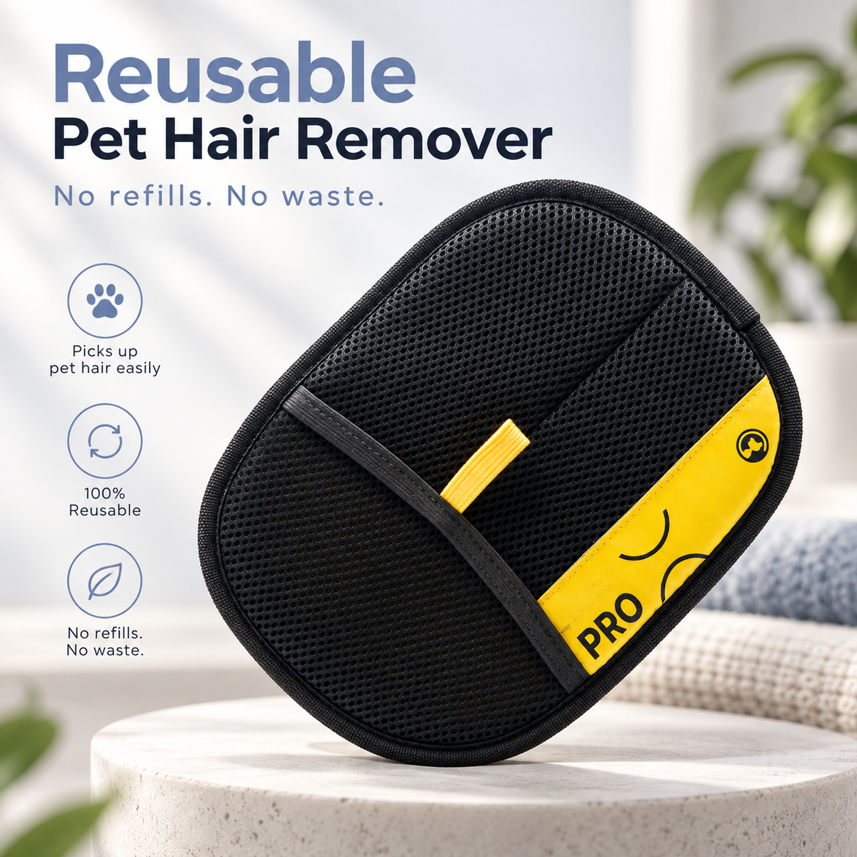 TailSaint™ Reusable Pet Hair Remover Glove