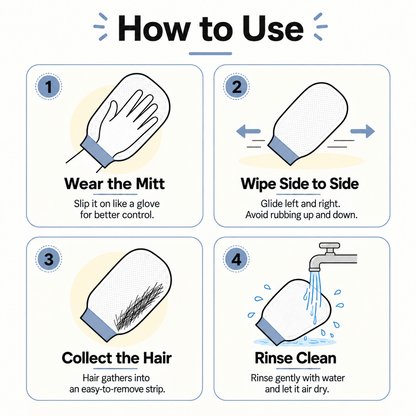 TailSaint™ Reusable Pet Hair Remover Glove